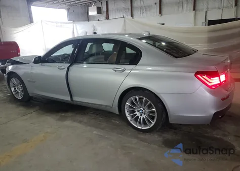 2014 BMW 740 Li from USA, damaged, VIN WBAYE4C57ED138733